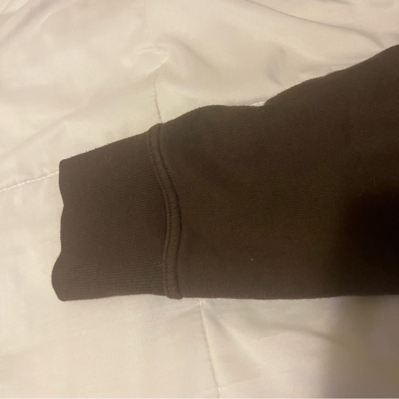 Cleveland Browns Hoodie Men Large Brown Heavyweight Casual Embroidered Logo - Picture 6 of 9